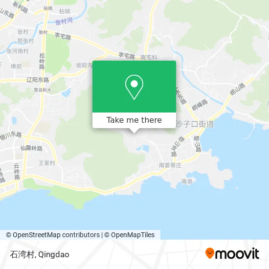 石湾村 map