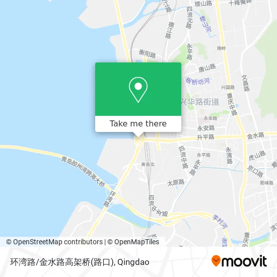 环湾路/金水路高架桥(路口) map