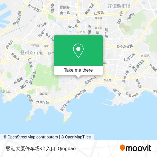 馨港大厦停车场-出入口 map