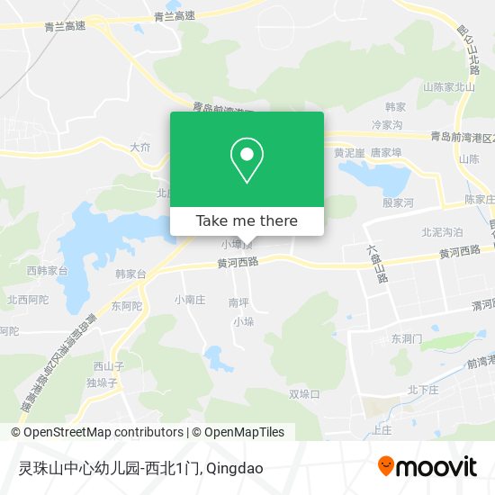 灵珠山中心幼儿园-西北1门 map