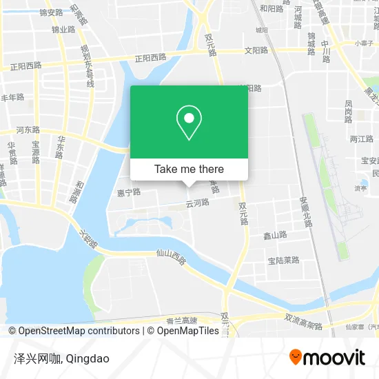 泽兴网咖 map