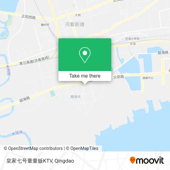 皇家七号量量贩KTV map