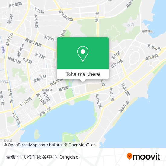 量镀车联汽车服务中心 map