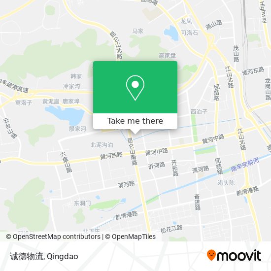 诚德物流 map