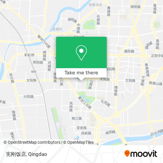 宪刚饭店 map