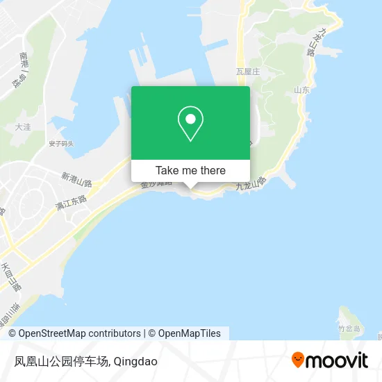 凤凰山公园停车场 map