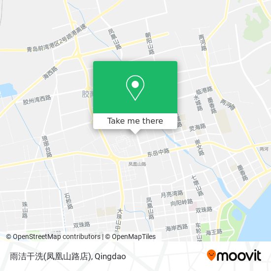 雨洁干洗(凤凰山路店) map
