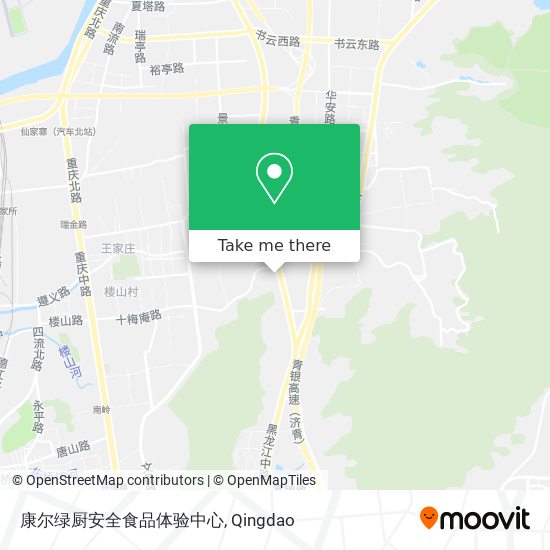 康尔绿厨安全食品体验中心 map