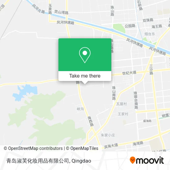 青岛淑芙化妆用品有限公司 map