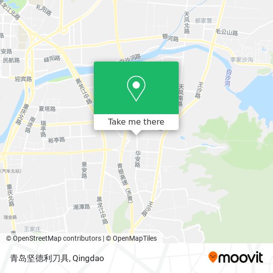 青岛坚德利刀具 map
