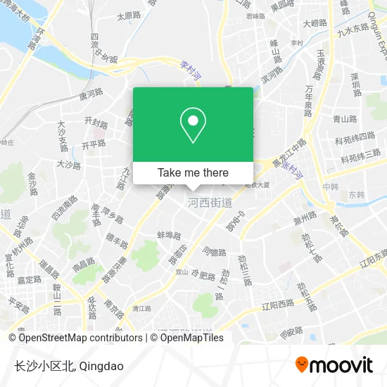 长沙小区北 map