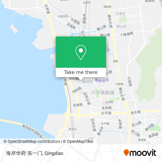 海岸华府-东一门 map