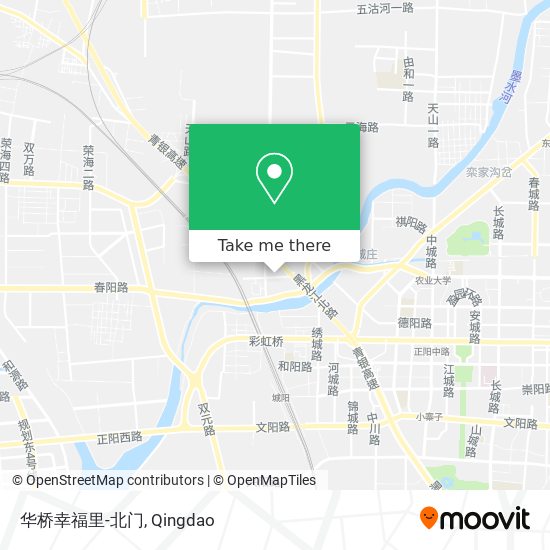 华桥幸福里-北门 map