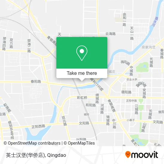 英士汉堡(华侨店) map