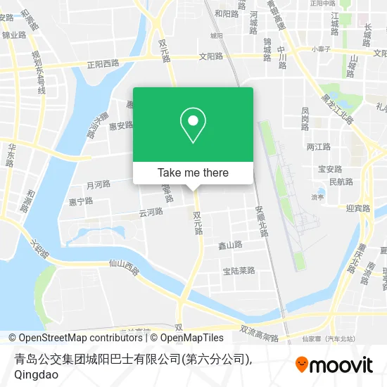 青岛公交集团城阳巴士有限公司(第六分公司) map