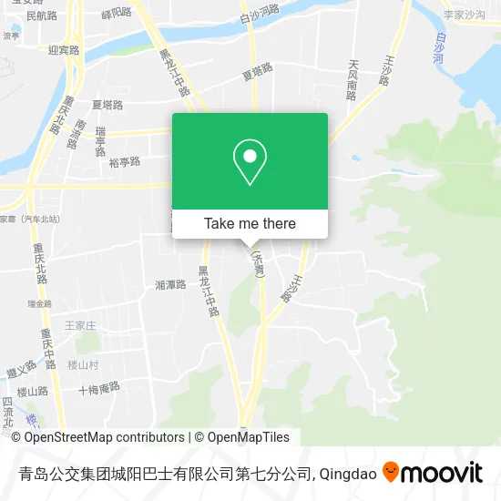 青岛公交集团城阳巴士有限公司第七分公司 map