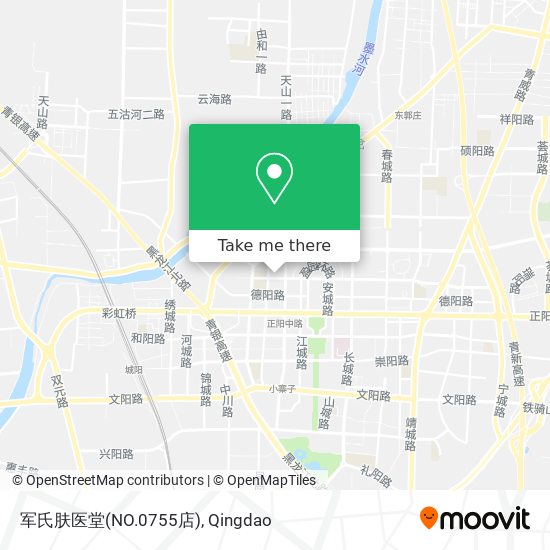 军氏肤医堂(NO.0755店) map