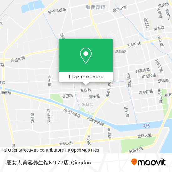 爱女人美容养生馆NO.77店 map