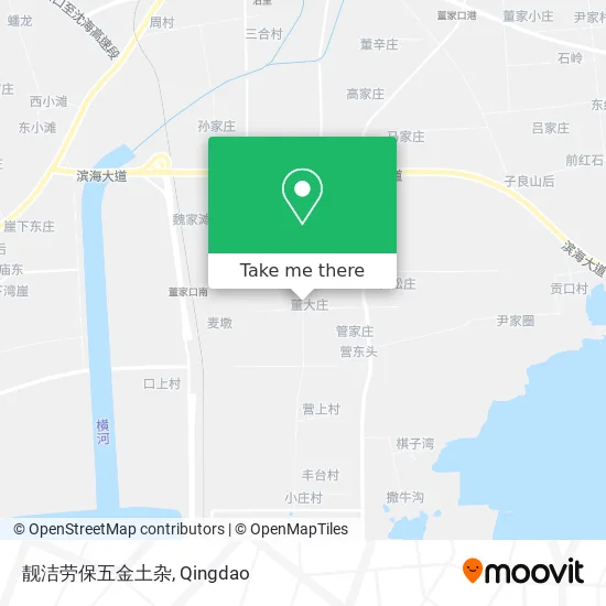 靓洁劳保五金土杂 map