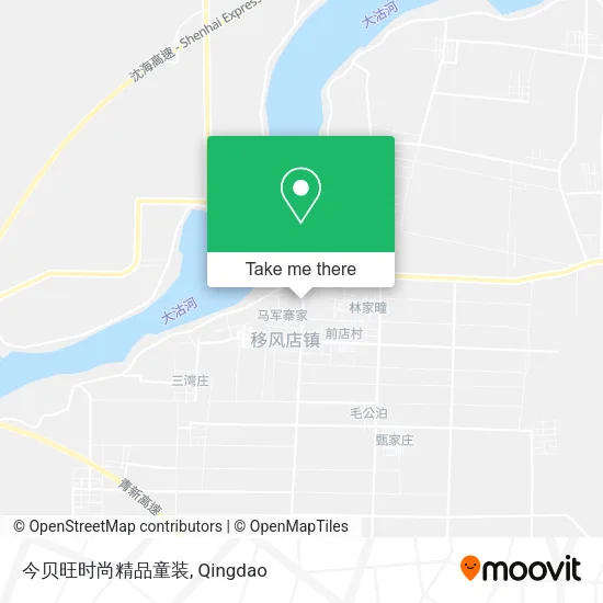 今贝旺时尚精品童装 map