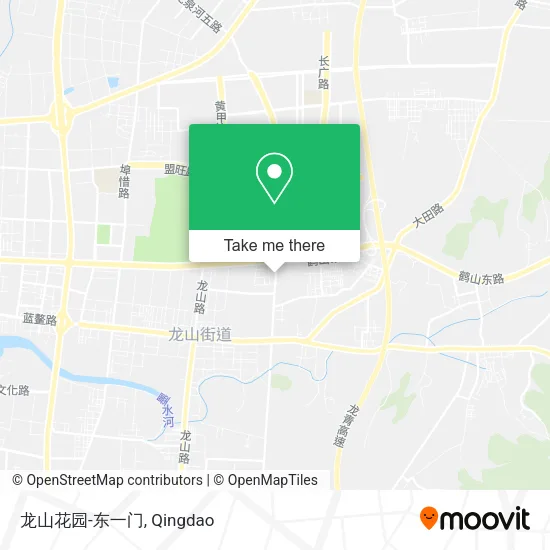 龙山花园-东一门 map