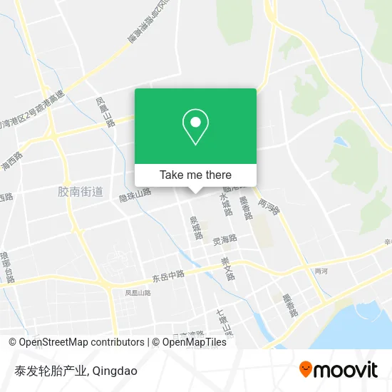 泰发轮胎产业 map