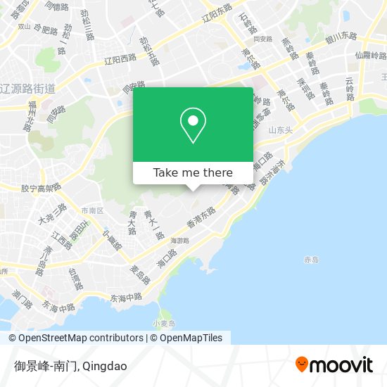御景峰-南门 map