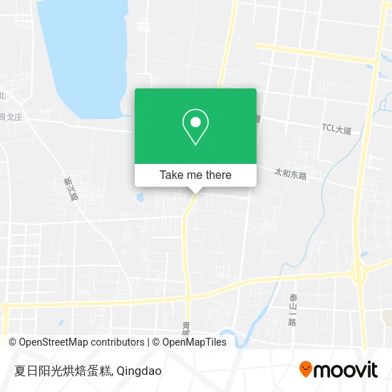 夏日阳光烘焙蛋糕 map