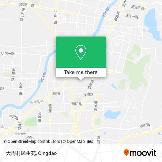 大周村民生苑 map