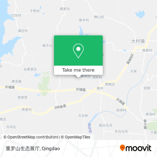 重罗山生态展厅 map