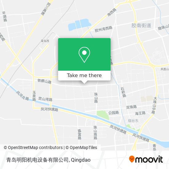 青岛明阳机电设备有限公司 map