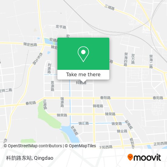 科韵路东站 map
