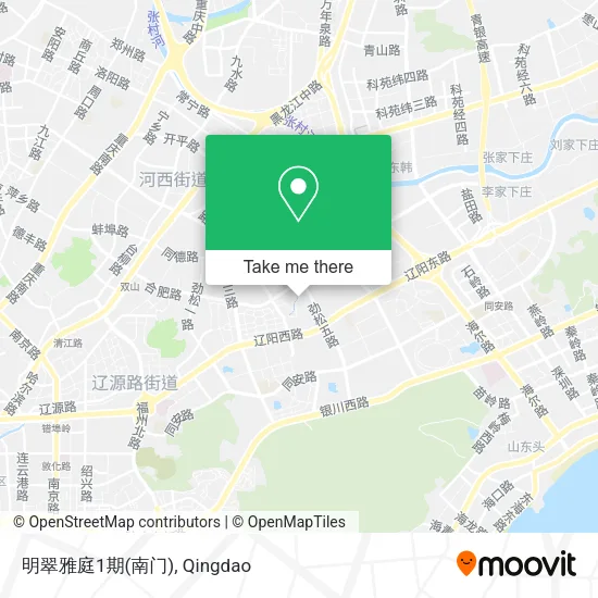明翠雅庭1期(南门) map