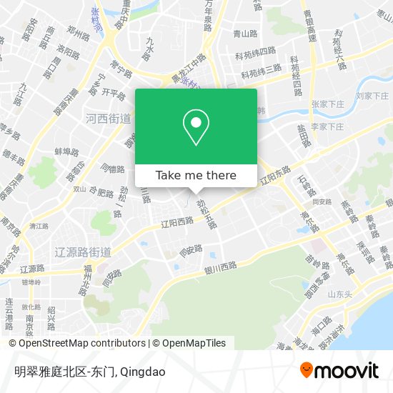 明翠雅庭北区-东门 map