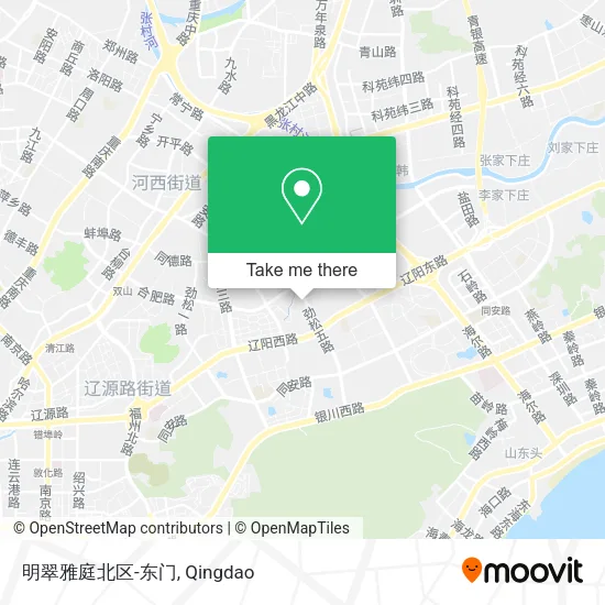 明翠雅庭北区-东门 map