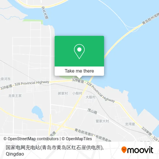 国家电网充电站(青岛市黄岛区红石崖供电所) map