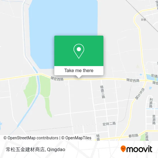 常松五金建材商店 map