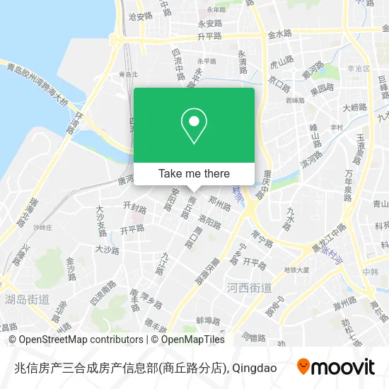 兆信房产三合成房产信息部(商丘路分店) map