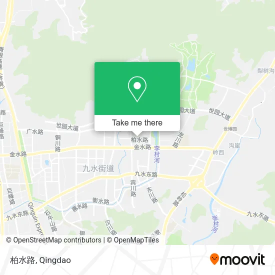 柏水路 map
