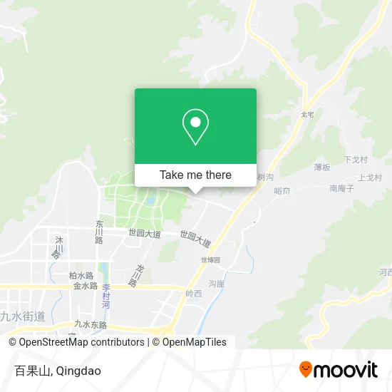 百果山 map