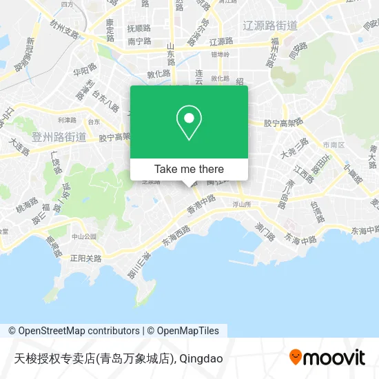 天梭授权专卖店(青岛万象城店) map