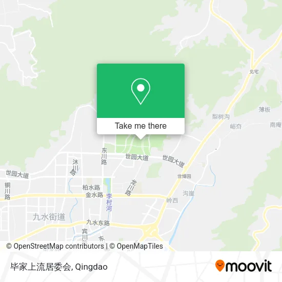 毕家上流居委会 map