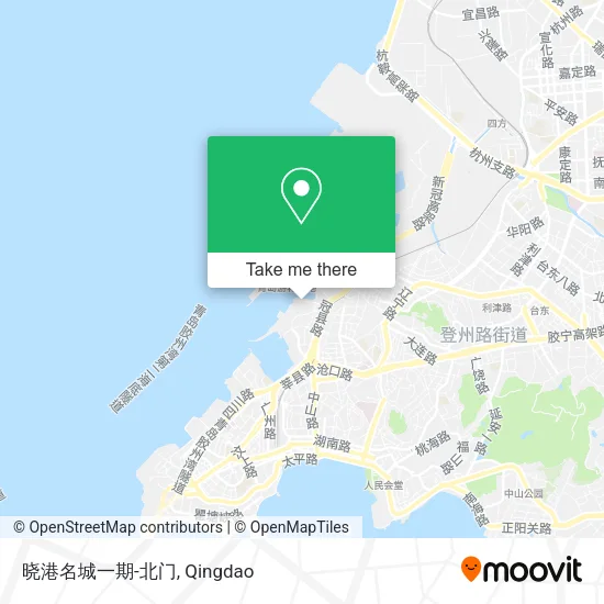 晓港名城一期-北门 map