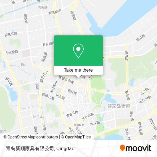 青岛新顺家具有限公司 map