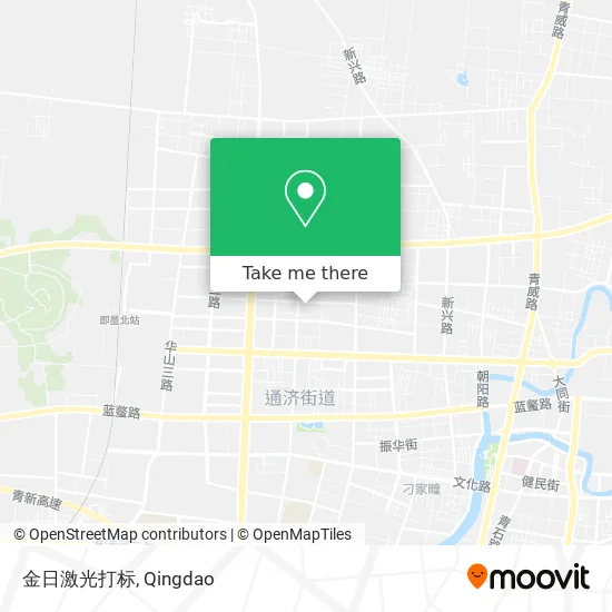 金日激光打标 map