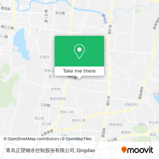 青岛正望钢水控制股份有限公司 map