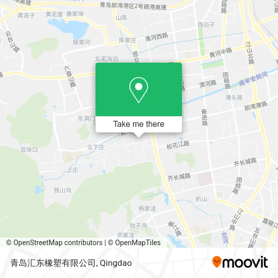 青岛汇东橡塑有限公司 map