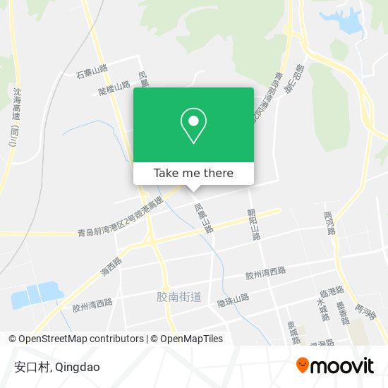 安口村 map