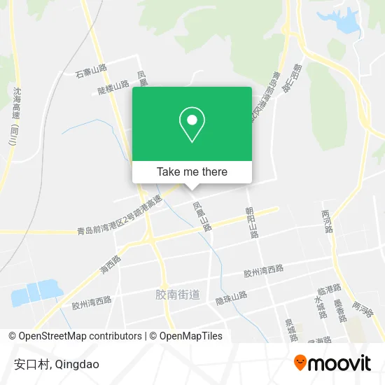 安口村 map