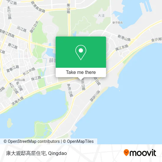 康大观邸高层住宅 map